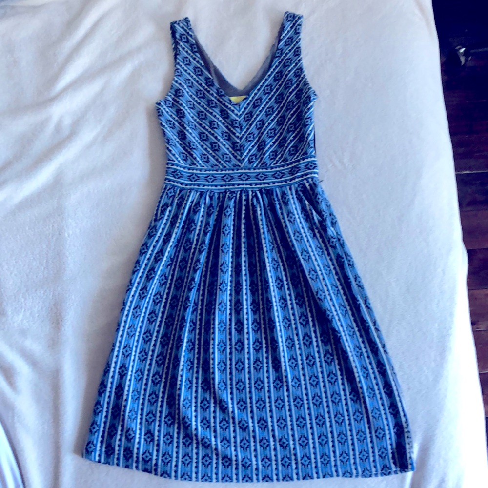 Anthropologie Maeve fit and flare dress